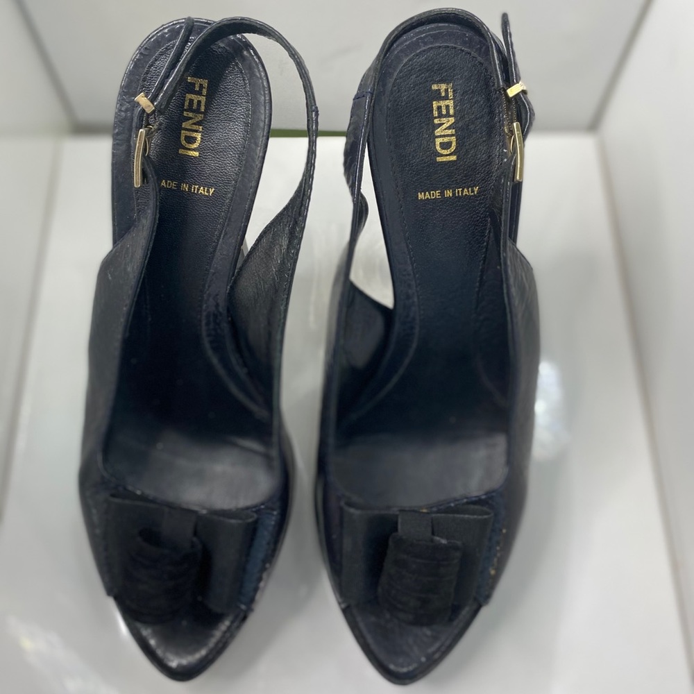 Fendi Black Heels